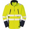 Veste Softshell Pittsburgh jaune /navy, Taille M