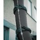 Housse pour goulottes a gravats, Noir - muba 1108