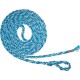 Corde polypropylen Ø 8mm - 250cm bleu / blanc