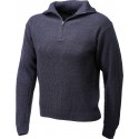 Pull-over , Avec col roulé et zip, Taille XXL, marine
