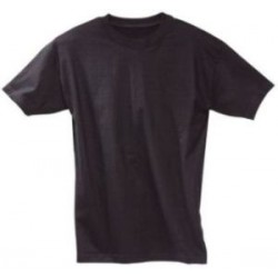 T-Shirt, 100% coton Taille M, 160 g/m2,noir