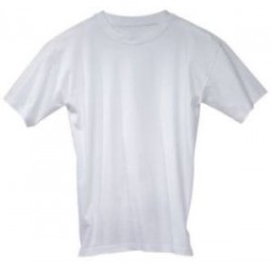 T-Shirt, 100% coton Taille XXL,160 g/m2,blanc