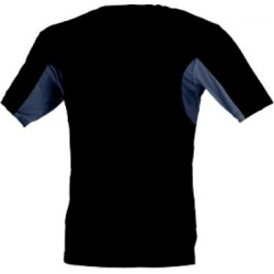 T-Shirt Action,Gr. L, noir/gris
