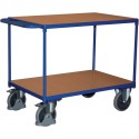 Chariot de transport 500 kg 1200x800 mm 2 plateaux