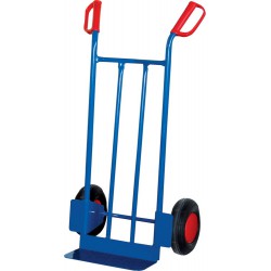 Diable 250 kg avec bavette 150x400 mm Pneu gonflable