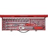 Coffret de douilles 1/4"+1/2"49 pièces 5800.00 Carolus