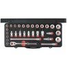 Coffret de douilles 1/2" 32 pièces SLIM SIXTY Carolus