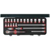 Coffret de douilles 3/8" 22 pièces SLIM SIXTY Carolus