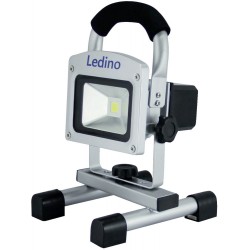 LED-Projecteur sur batterie 10W Li-Ion Batterie 5.2Ah dimm.