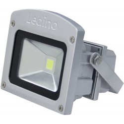 LED-Projecteur 10W, 3000K, argent