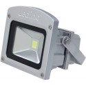 LED-Projecteur 10W, 3000K, argent