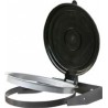 Porte-sac poubelle Wand 70-120 l, avec couvercle gris