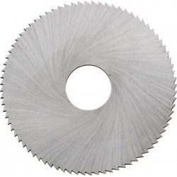Lame de scie circulaire à métaux en acier à coupe rapide, DIN 1837 A, dents droites, denture fine, Ø j15 : 125 mm, Larg. : j11 6,0 mm