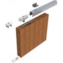 HELM 73 Set ferrure porte bois - sans rail
