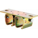 HELM 502 D Manchon double fixation plafond galv.Galva