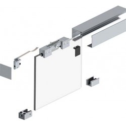Garniture coulisse de porte STB GT-L80, Decke1-flg. sans Festteil, ER-effet