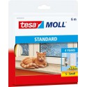 PVC-Profil pour calfeutrer blanc 6m:9mm tesa 5559 (Par 10)