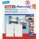 Tesa 58031 Lot de 2 crochets pour cadres Powerstrips (Blanc)