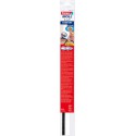 Tesa joint Isolation bas de porte - Calfeutrer Bas de porte sol lég irr Plastique Brosse Chromé 1m x 40mm x 15mm (Par 5)