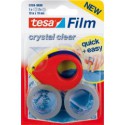 Dévidoir a ruban adhésif + 2 rouleaux de ruban adhésif 10 m x 19 mm - Tesa