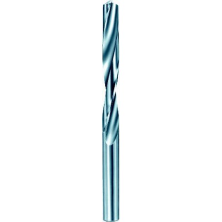 Foret hélicoïdal à queue cylindrique, en acier à coupe rapide, type H, DIN 338, surface sans revêtement, Ø h8 : 1,10 mm, Long. totale 36 mm