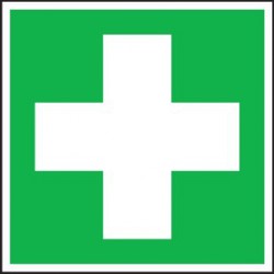 Panneaux autocollant 200x200 mm Premiers secours