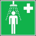 Panneau d'urgence film 200x200mm