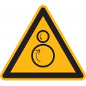 Panneau Danger Alu gepr Einzu