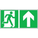 Panneau d'urgence 30x15cm