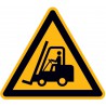 Panneau d'avertissement Alu Attention Chariot élevateur SL315mm