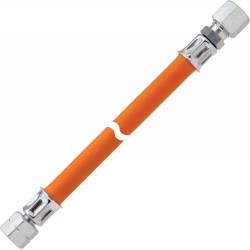 Tuyau gaz MD 6 bar G1/4L x 8mm, L:1500mm