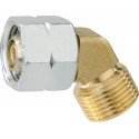 Raccord G 3/8 LH-uM x G 3/8 LH-KN