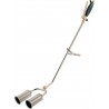 Lance bruleur 2 flammes D: 50 mm