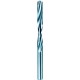 Foret hélicoïdal à queue cylindrique, en acier à coupe rapide, type H, DIN 338, surface sans revêtement, Ø h8 : 1,70 mm, Long. totale 43 mm