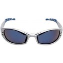 Lunettes Fuel, bleu miroir