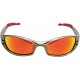 Lunettes Fuel, rouge miroir