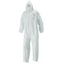 Combinaison de protection 3M™ 4520 blanc/vert Typ 5/6 Taille M