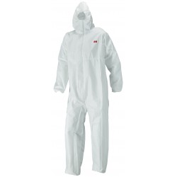 Combinaison de protection 3M™ 4520 blanc/vert Typ 5/6 Taille 2XL