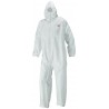 Combinaison de protection 3M™ 4520 blanc/vert Typ 5/6 Taille 4XL