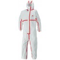 Combinaison de protection 3M - 4565, blanc/rouge Typ 4/5/6 Taille 2XL