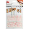 3M Dual Lock Klett-Power High-Tech fermeture à pression 19 mm x 100 mm, autocollant