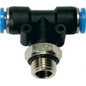 Connecteur en Té plastique M 5 . D4