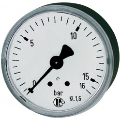 Manometre standard 0-16 bar 63mm G1/4