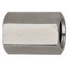 Ecrou allongé G 3/8 i. longueur: 26,0 Acier inoxidable