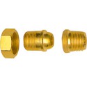 Double raccord fileté R1/4 / R1/4 MS
