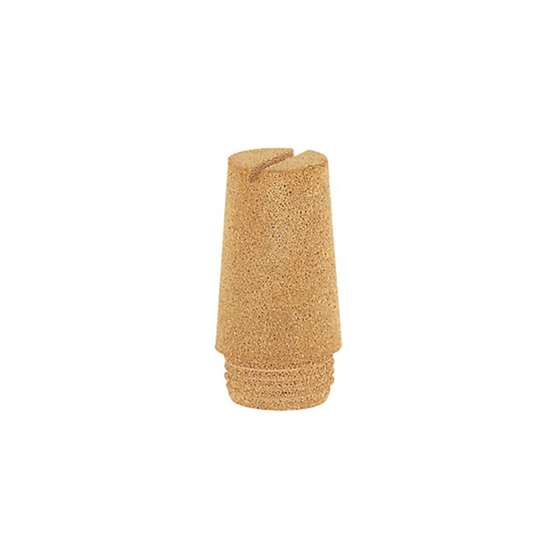 Lot De 3 Silencieux Pneumatiques En Bronze Fritté 1/4 Pouce - Qualité Industrielle Robuste