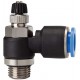 Régulateur de débit ZD B.Ser. G 1/4 a. Alimentation D6