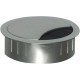 Passe-cable pour plateau de table 80mm,acier inoxydable Finish