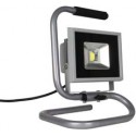 LED Projecteurs 20 W argent IP 44