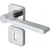 Poignée porte PZ,ID-9 avec Rosetten,Chrom